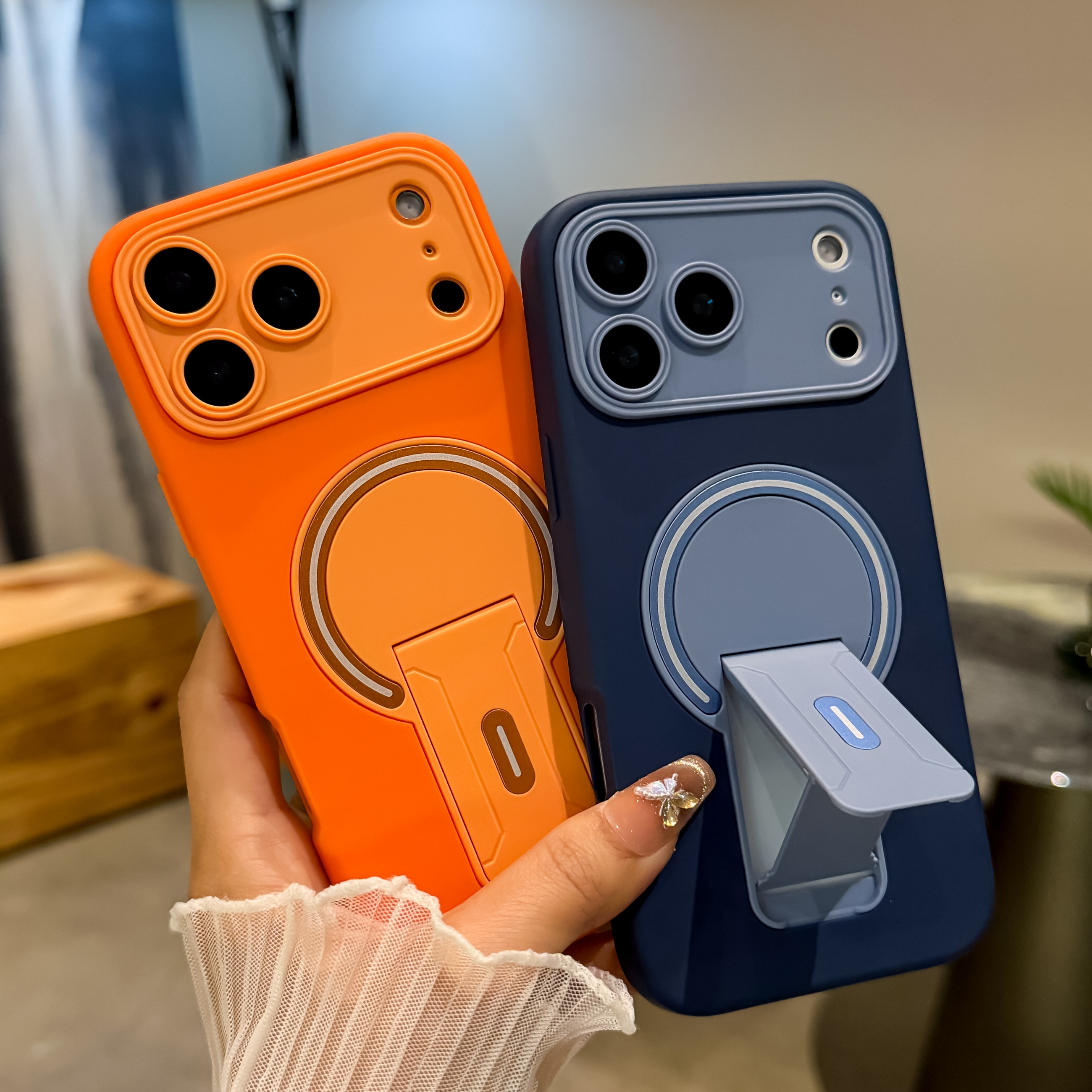 Luxury Fold Stand Holder Shock - Magnetic Charging Stand incelemesi ve fiyatı
