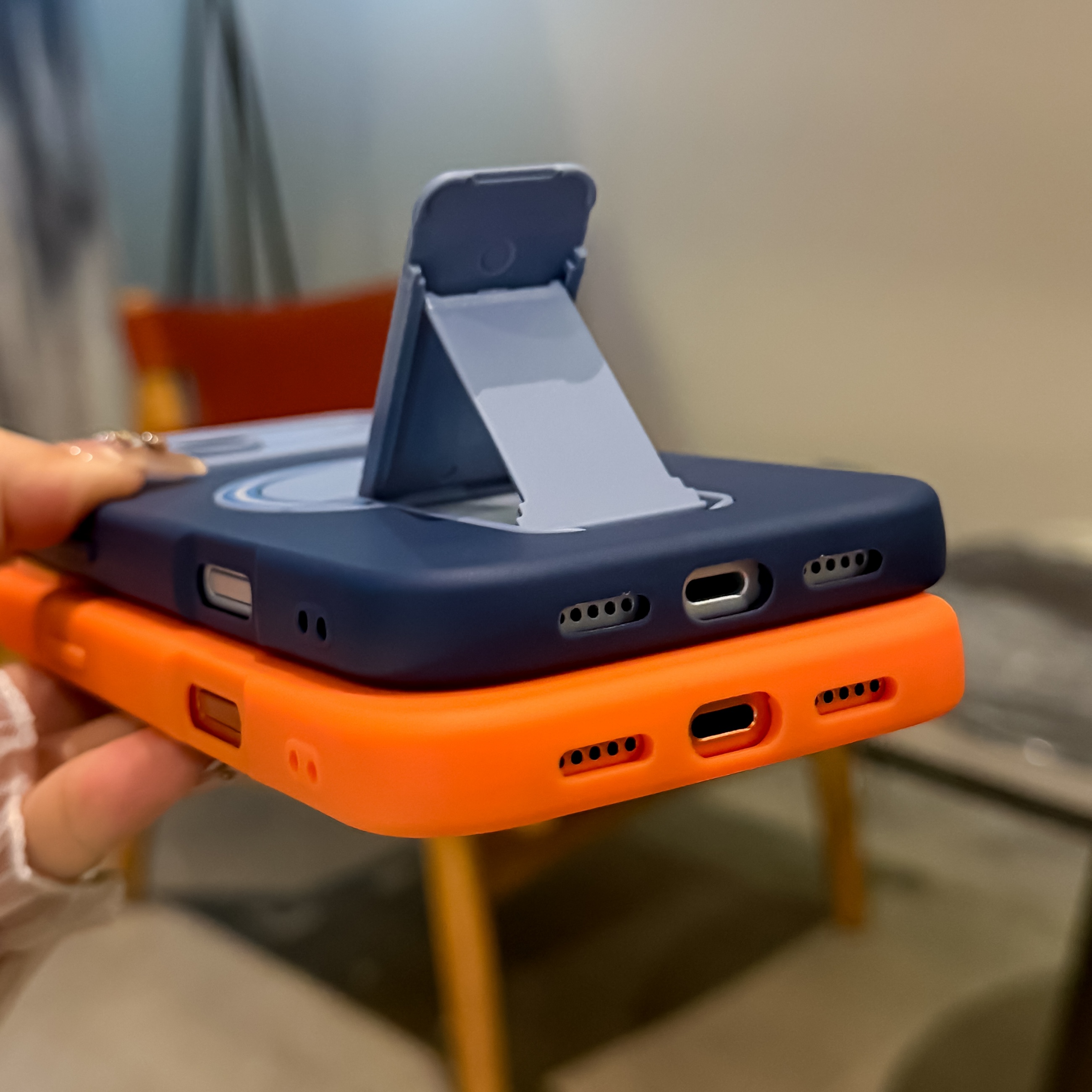 Luxury Fold Stand Holder Shock - Magnetic Charging Stand incelemesi ve fiyatı