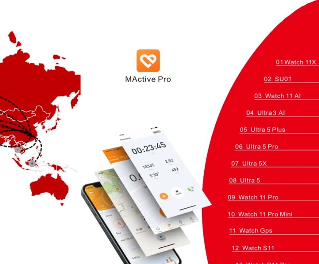 Swiming-proof W11P Smartwtch R - Smartwatch M Active incelemesi ve fiyatı