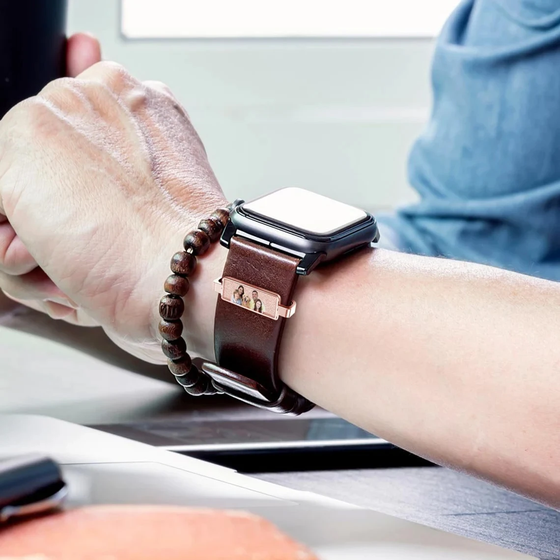 Custom Photo Smart Watch Charm - Smartwatch Straps & Accessories incelemesi ve fiyatı