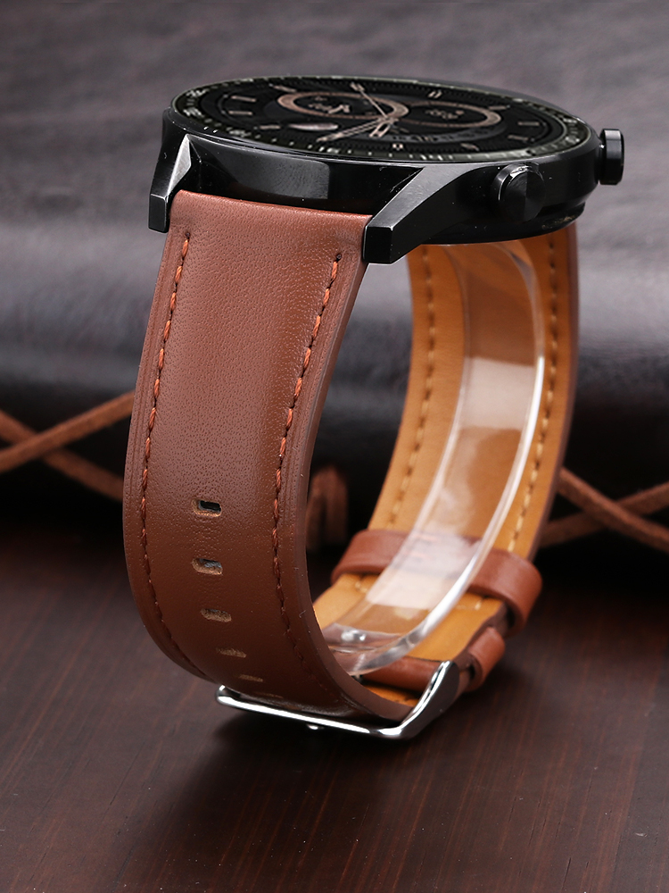 22mm Genuine Leather Watch Ban - Smartwatch Accessories Shop incelemesi ve fiyatı