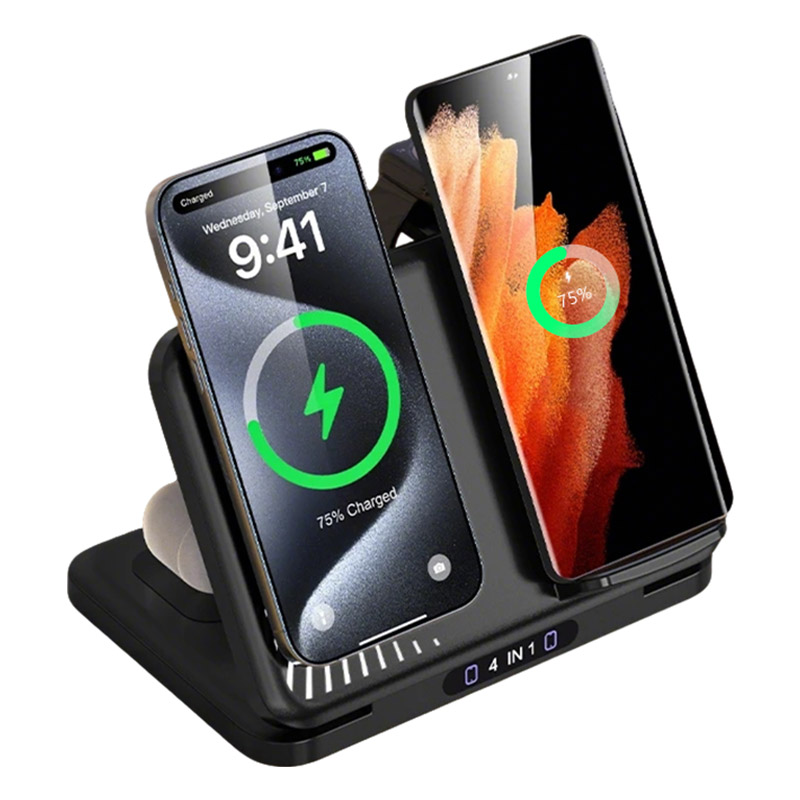 4 in 1 Dual Phone Wireless Cha - Smartwatch Ac incelemesi ve fiyatı