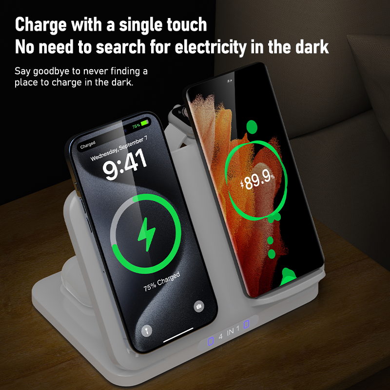 4 in 1 Dual Phone Wireless Cha - Smartwatch Ac incelemesi ve fiyatı