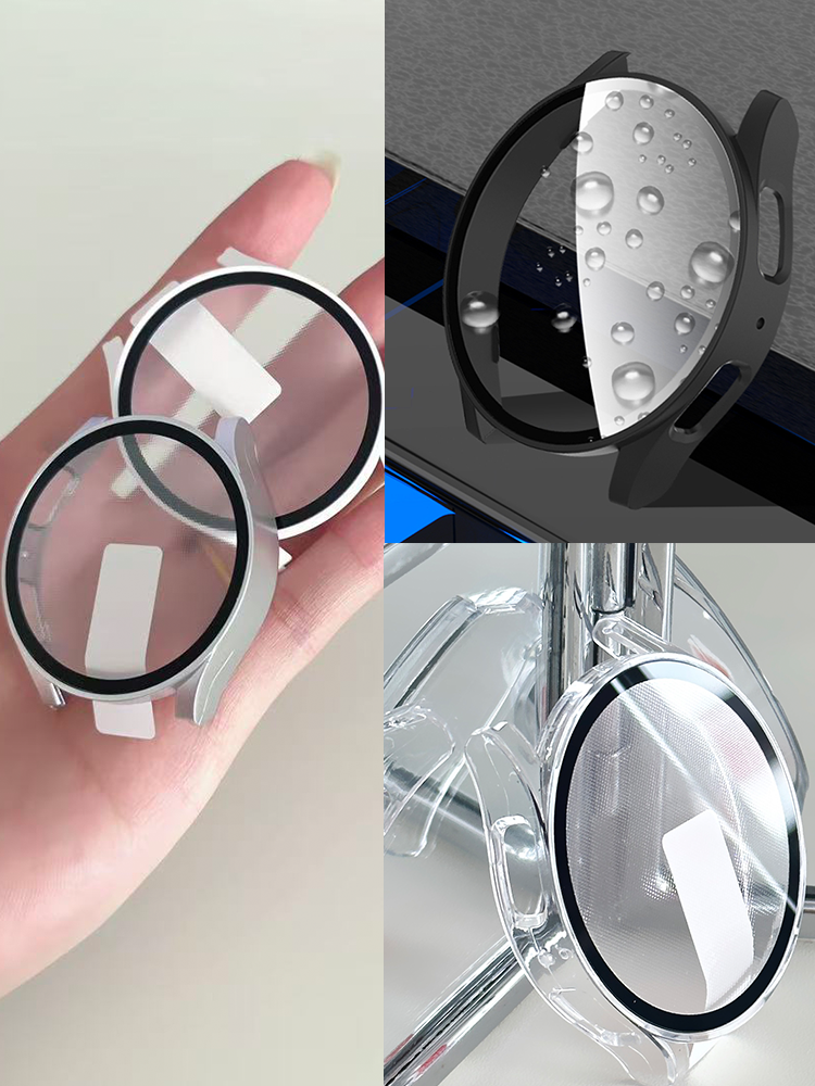 Tempered Glass+PC Case for Sam - Accessories For Galaxy Watch 5 incelemesi ve fiyatı