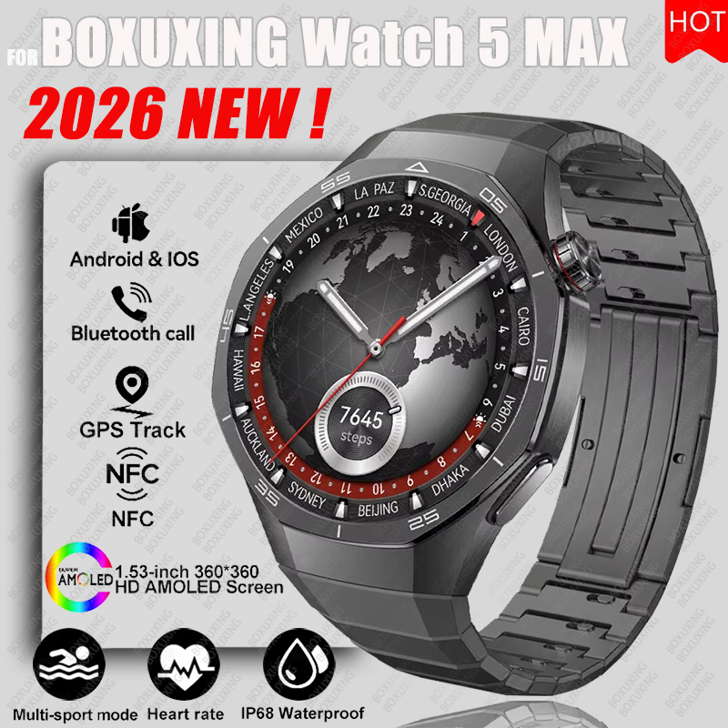 2026 New BOXUXING Watch 5 MAX  - Smartwatch Instagram incelemesi ve fiyatı