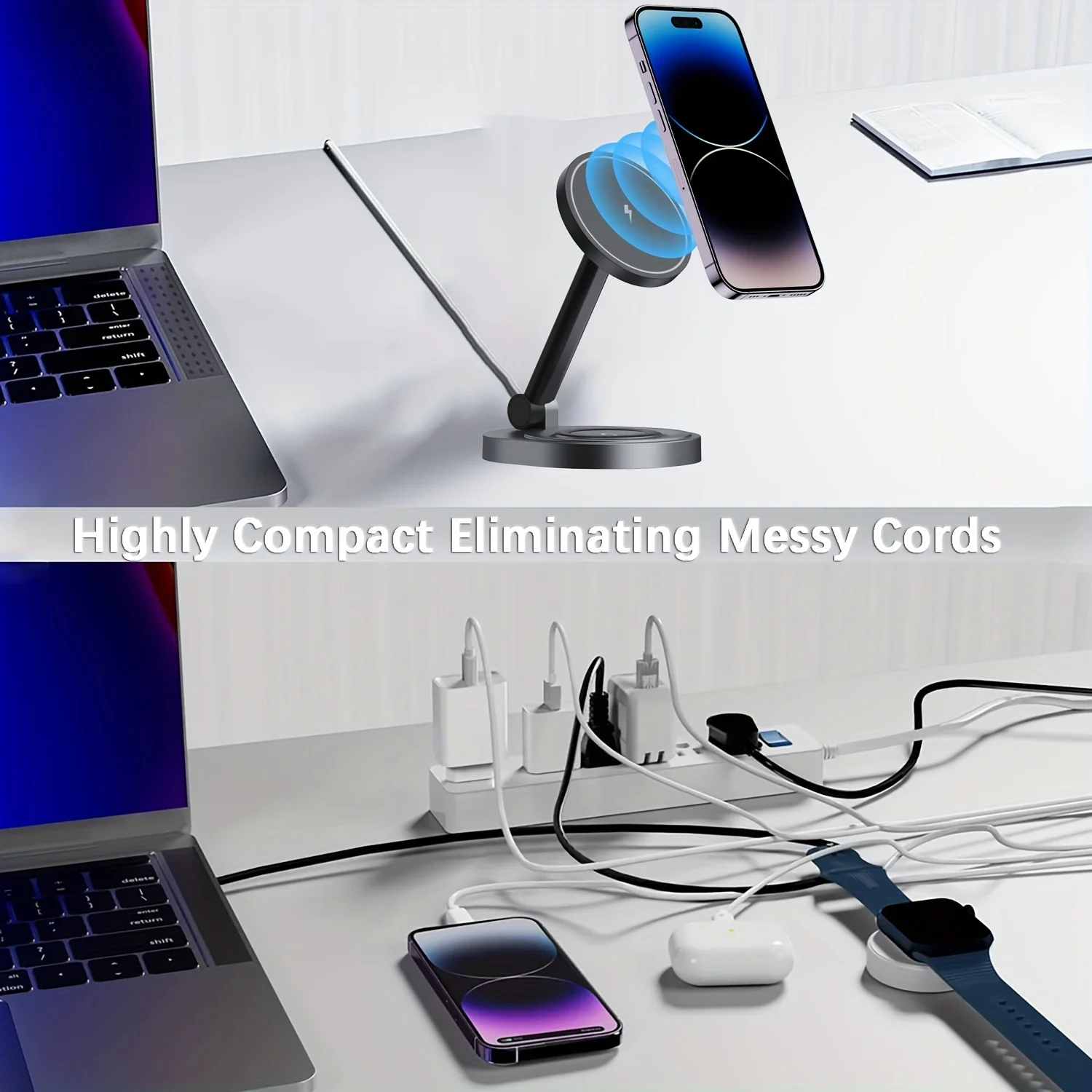 2 In 1 Magnetic Wireless Charg - Watch Charging Dock incelemesi ve fiyatı
