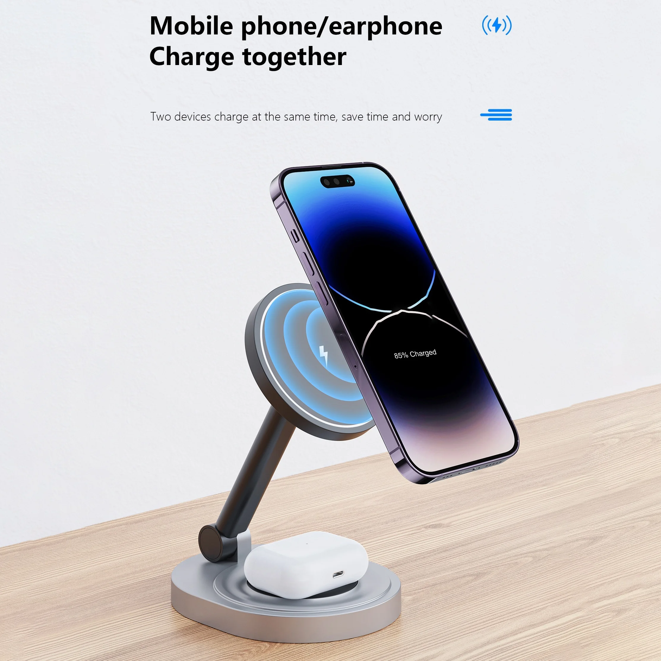 2 In 1 Magnetic Wireless Charg - Watch Charging Dock incelemesi ve fiyatı