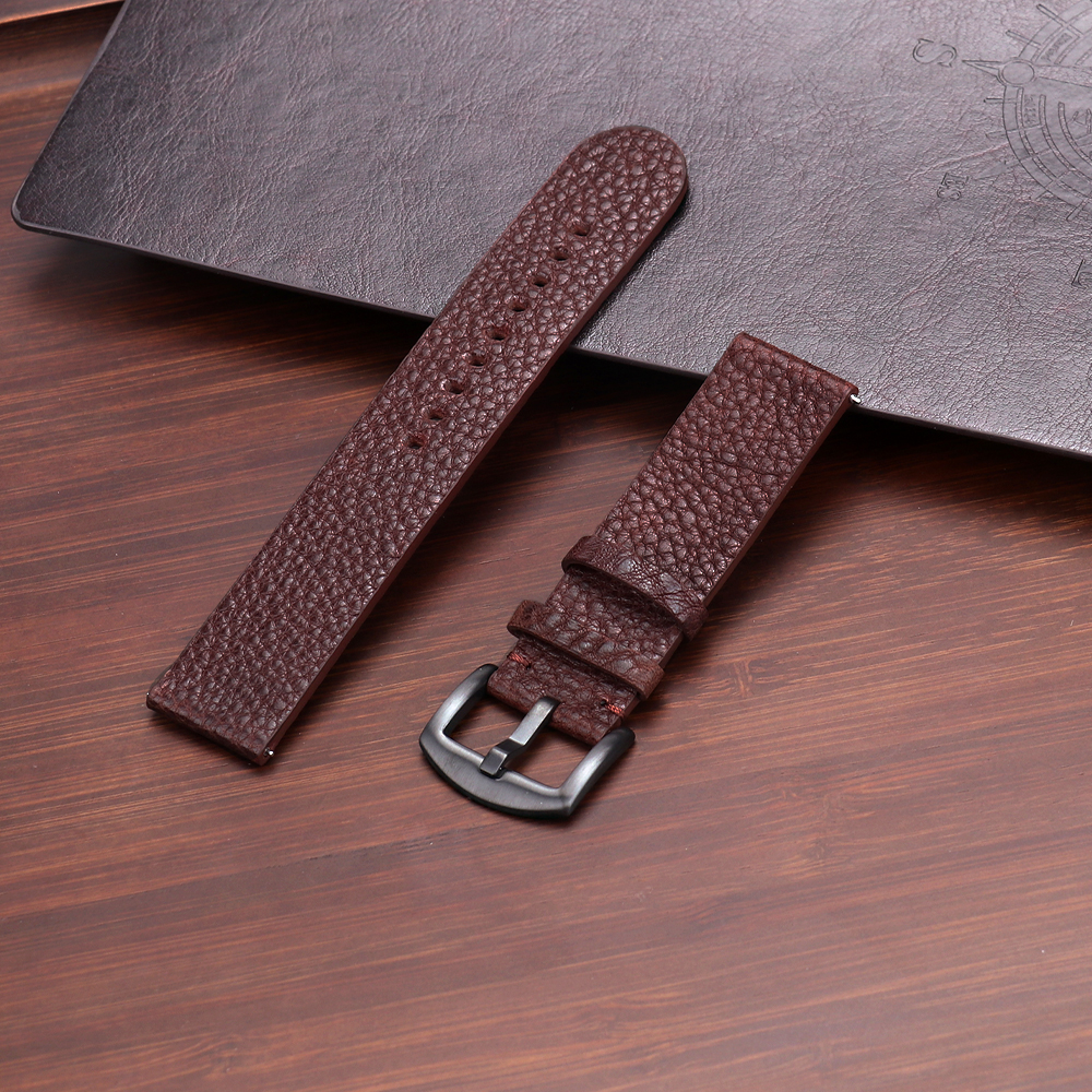 22mm Genuine Calfskin Leather  - Smartwatch Accessories Shop incelemesi ve fiyatı