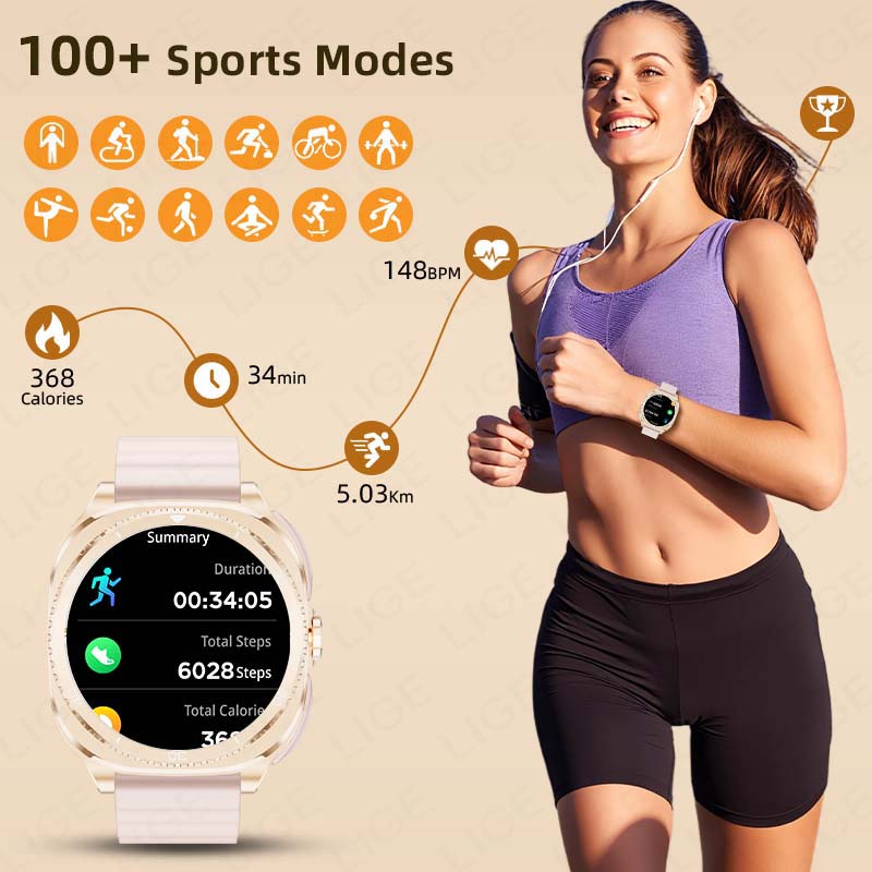 LIGE 2 In 1 TWS Headset Smart  - Smartwatch Headset incelemesi ve fiyatı