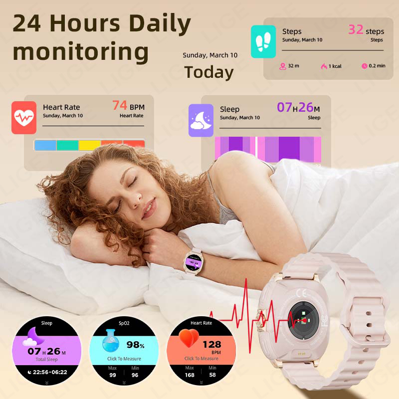 LIGE 2 In 1 TWS Headset Smart  - Smartwatch Headset incelemesi ve fiyatı