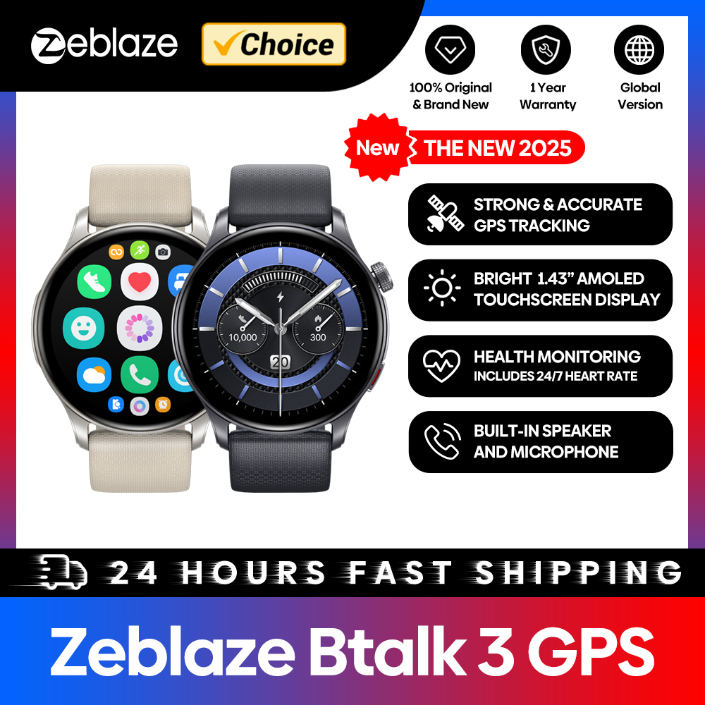 New Zeblaze Btalk 3 GPS Smartw - Smartwatch X incelemesi ve fiyatı