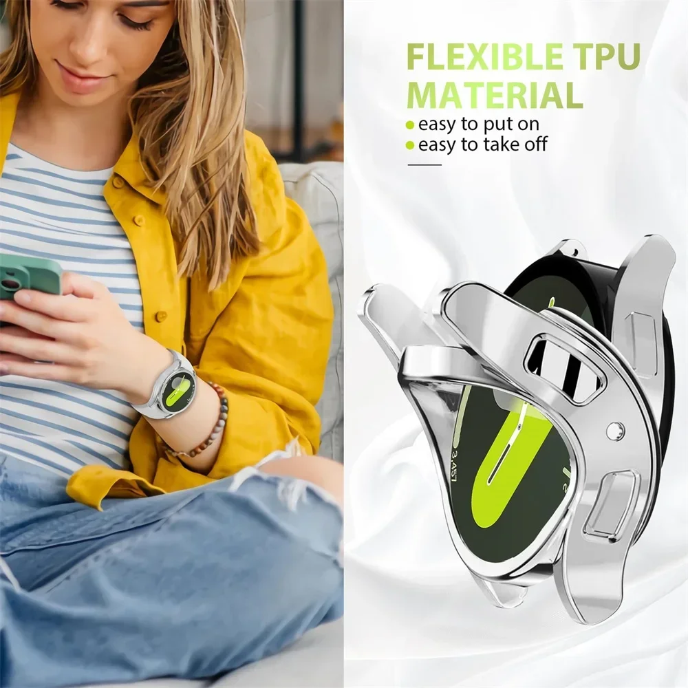1-4pcs Case for Samsung Galaxy - Accessories For Galaxy Watch 5 incelemesi ve fiyatı