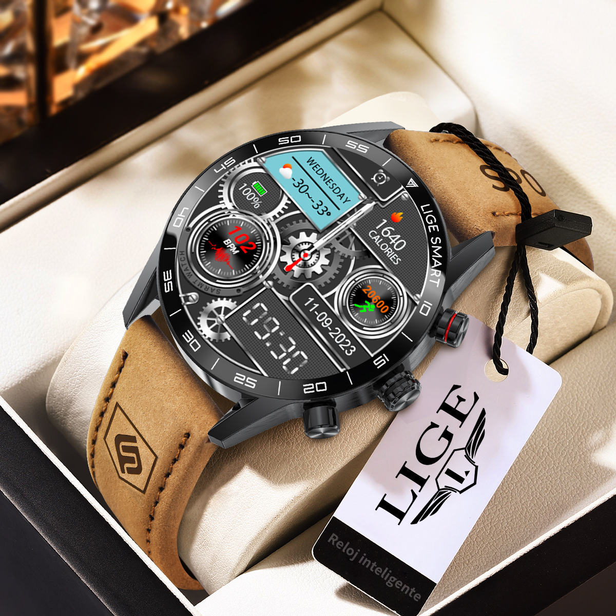 LIGE 2024 New Rugged Military  - Smartwatch Instagram incelemesi ve fiyatı