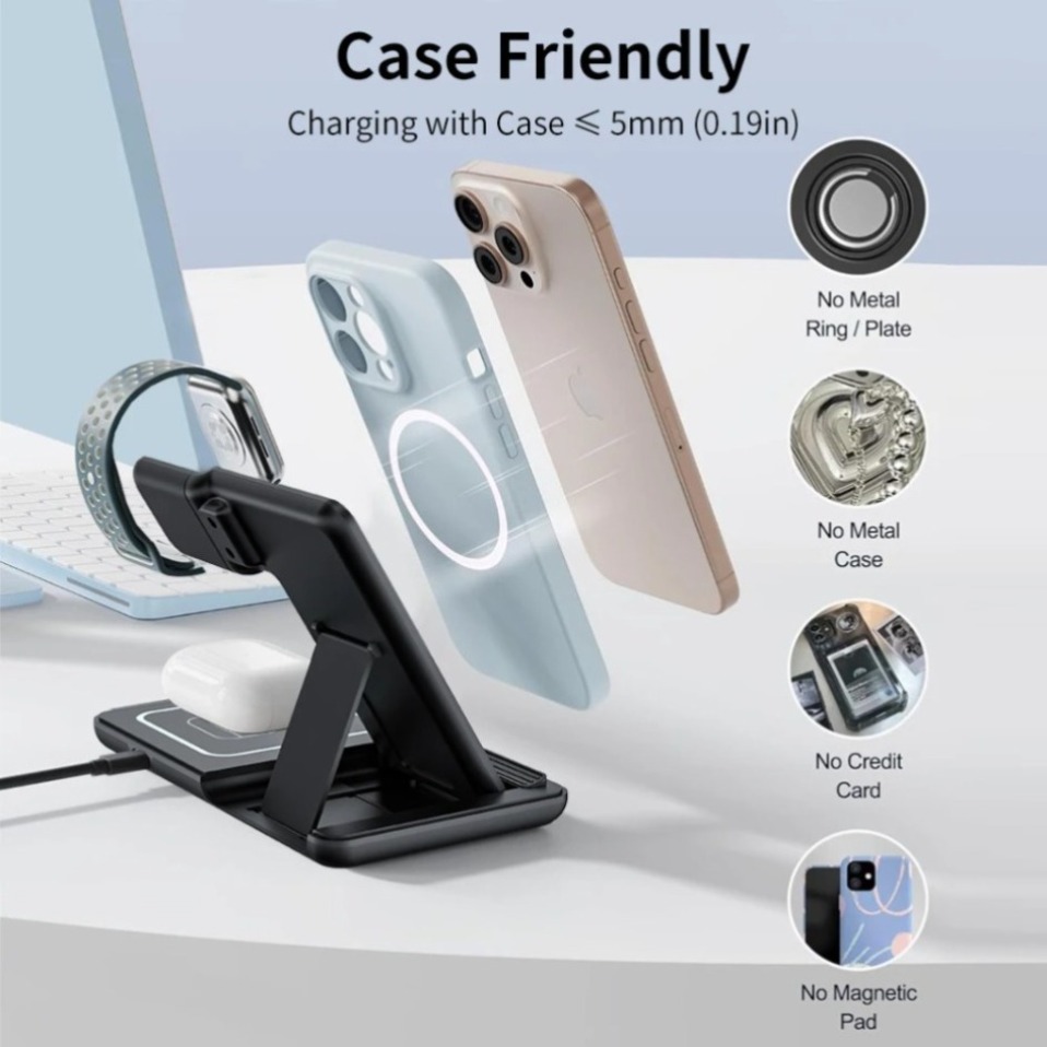 Night LED Light 3 In 1 Wireles - Smartwatch Ac incelemesi ve fiyatı