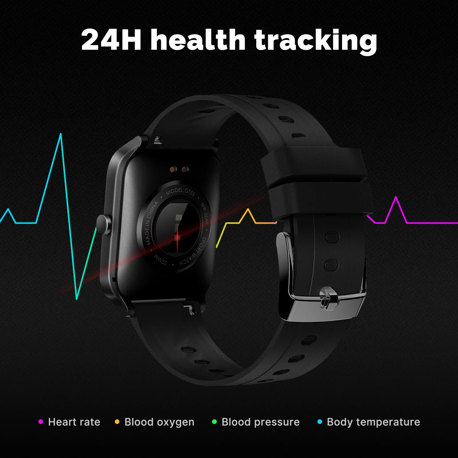 MOES Smart Watch Alexa Built-i - Smartwatch Touch incelemesi ve fiyatı