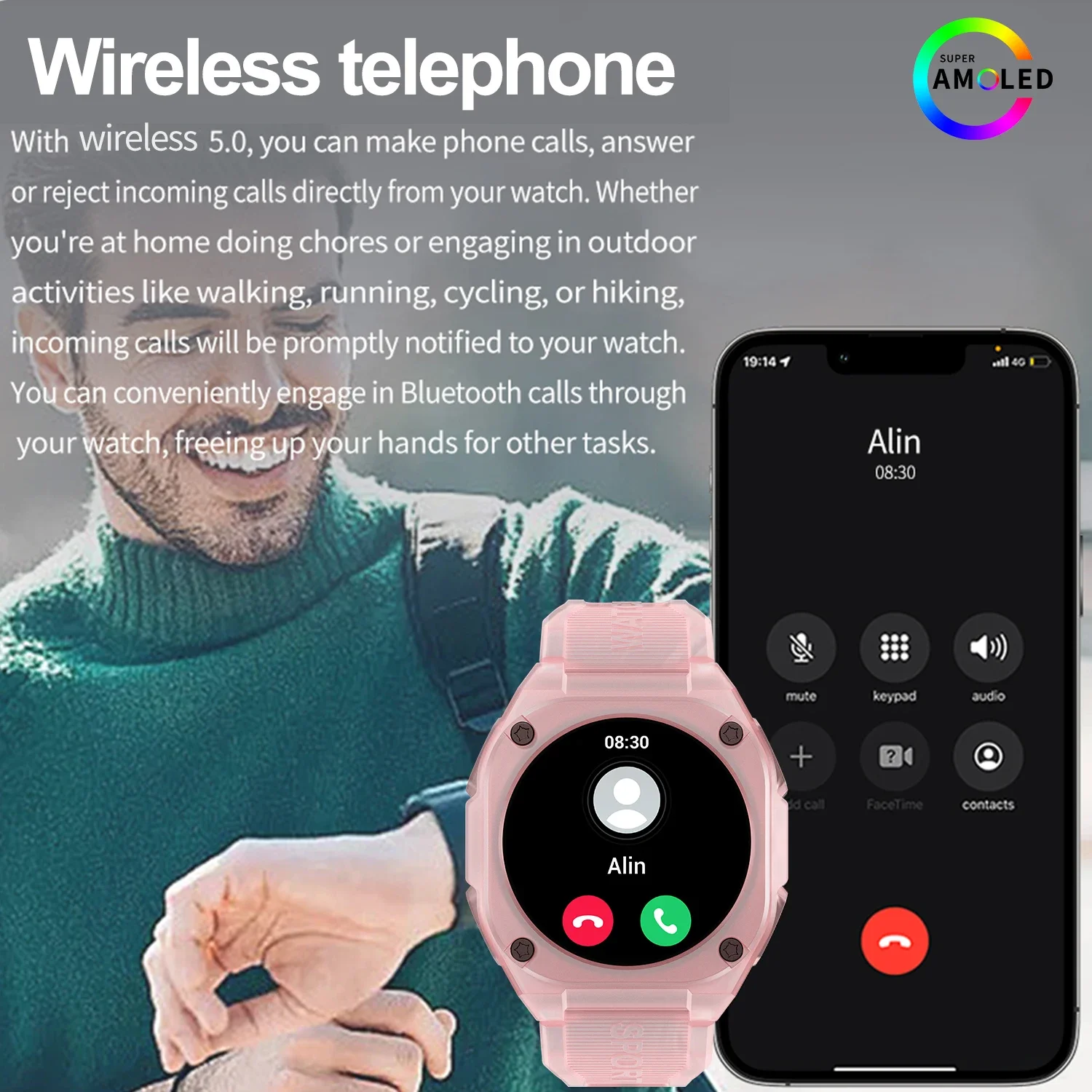 2026 Fashion Smartwatch,Full T - Smartwatch Touch incelemesi ve fiyatı