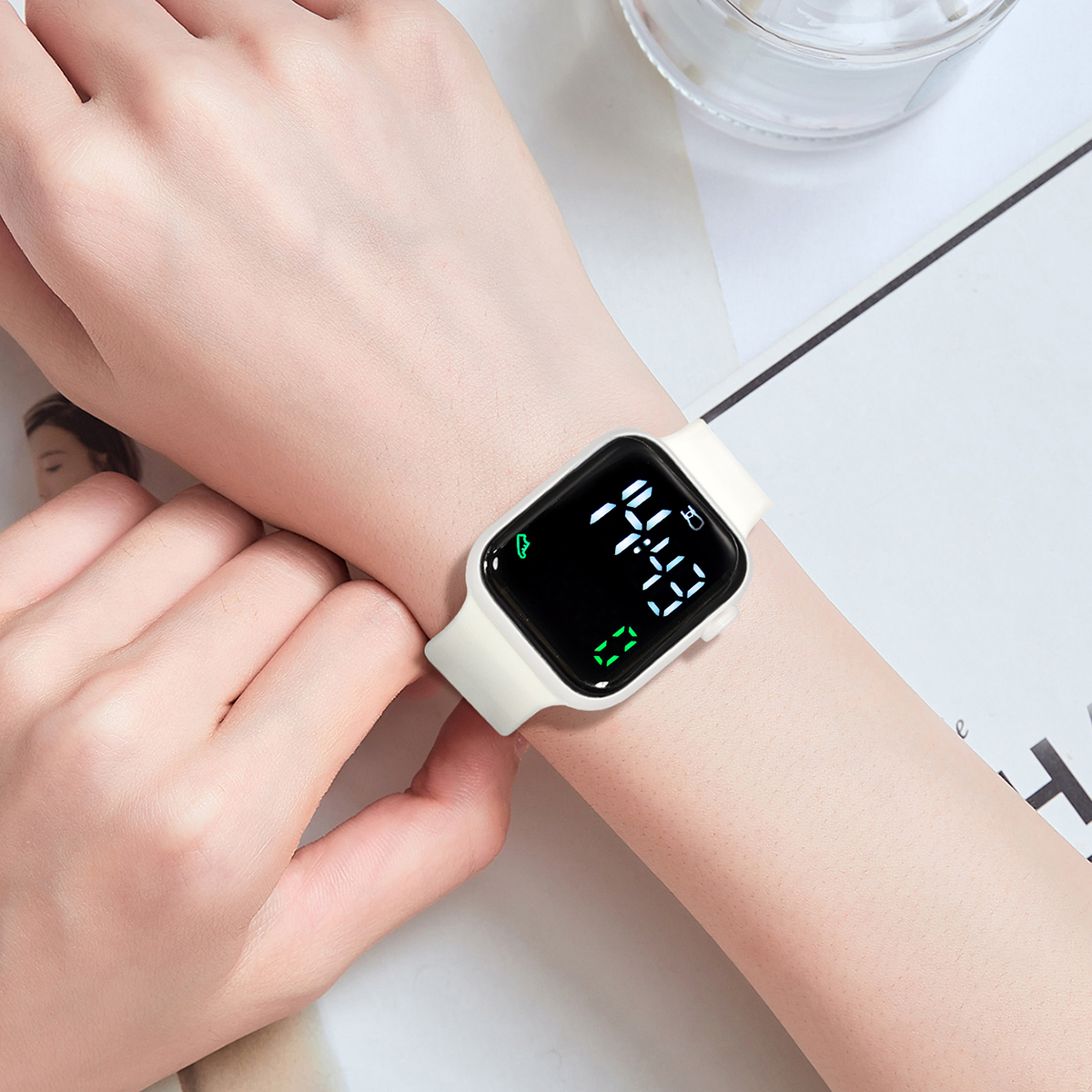 New 2PCS Student Minimalist Sm - Smartwatch Icon incelemesi ve fiyatı