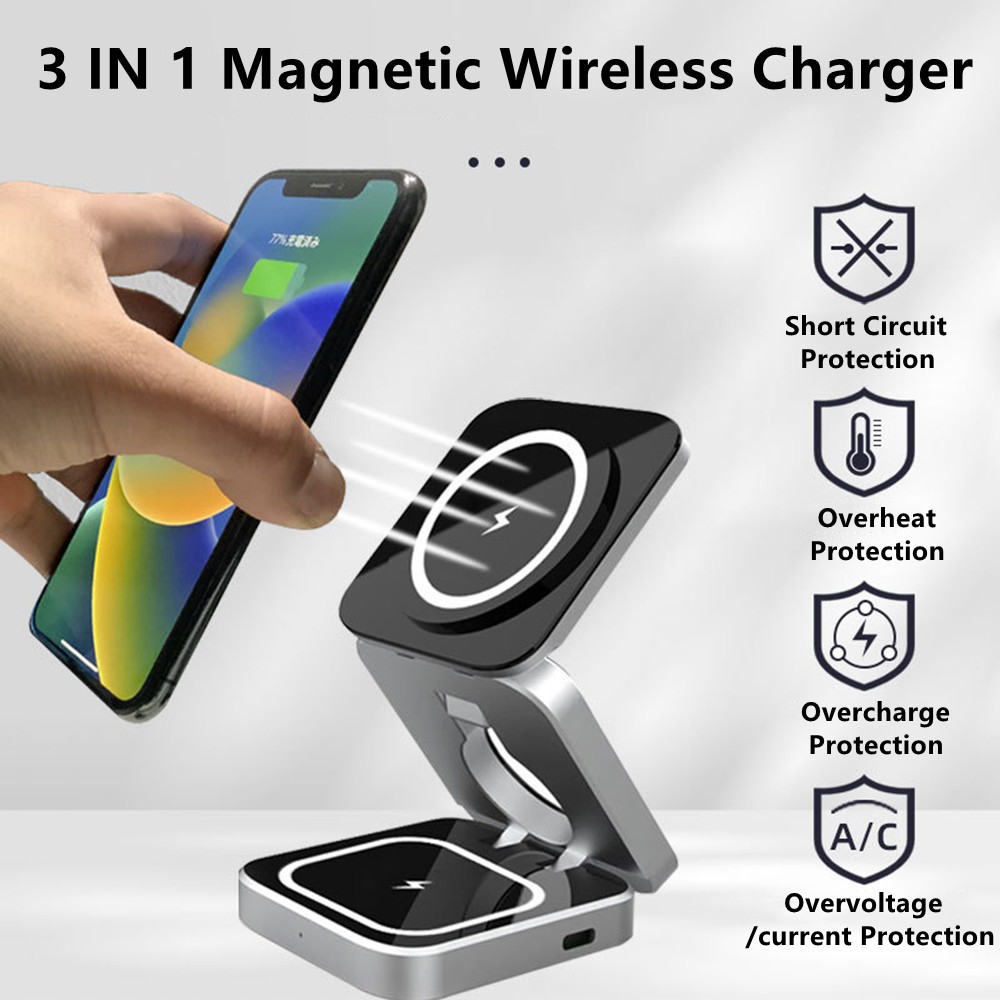 Foldable Magnetic Wireless Cha - Smartwatch Ac incelemesi ve fiyatı