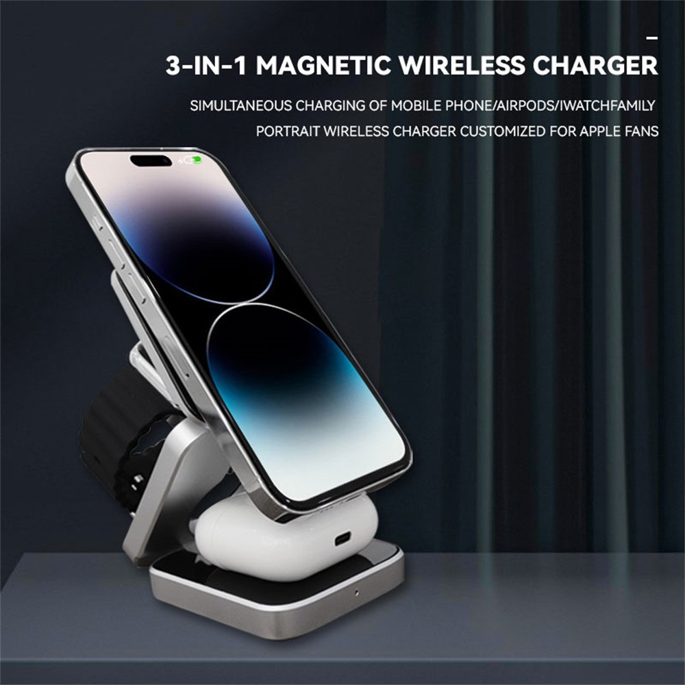 Foldable Magnetic Wireless Cha - Smartwatch Ac incelemesi ve fiyatı