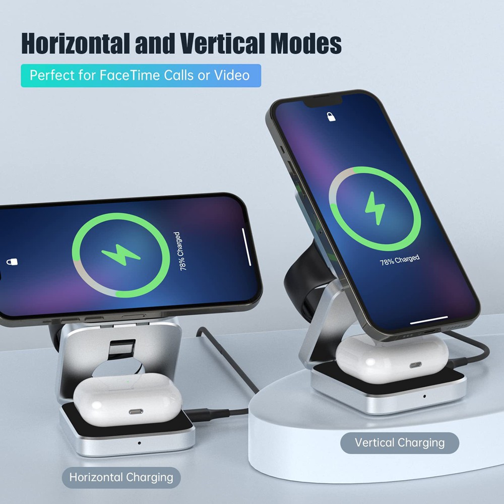 Foldable Magnetic Wireless Cha - Smartwatch Ac incelemesi ve fiyatı