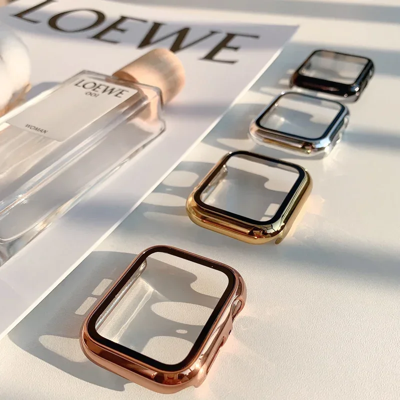 Glass+case For Apple Watch ban - Smartwatch Watch Accessories For Women incelemesi ve fiyatı