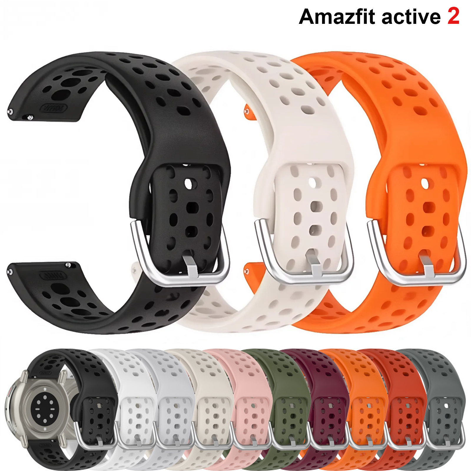 20mm Strap For Amazfit active  - Titan Smartwatch Accessories incelemesi ve fiyatı