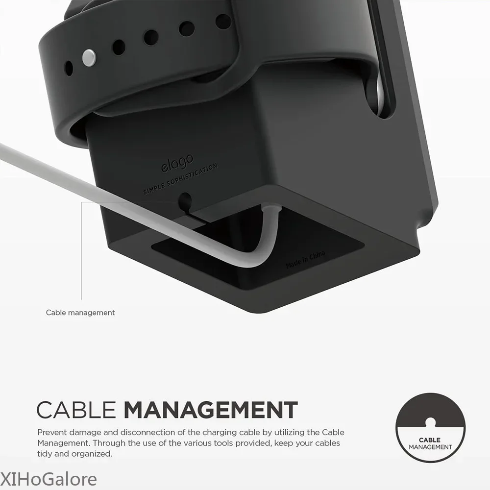 Retro Computer Pattern Silicon - Watch Charging Dock incelemesi ve fiyatı