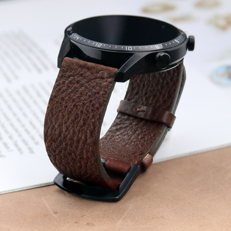 Italian Calfskinl 22mm Watch S - Smartwatch Accessories Shop incelemesi ve fiyatı