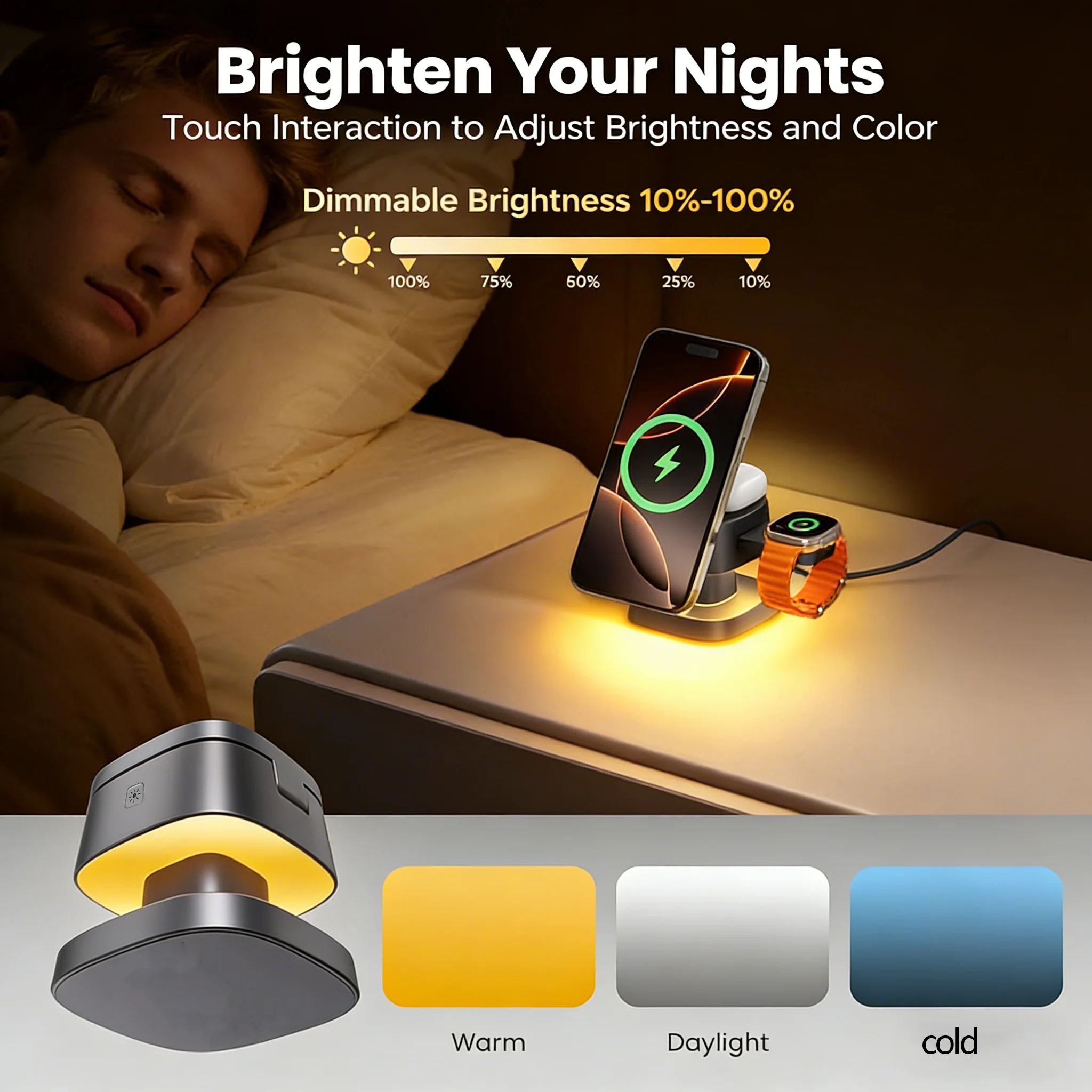 TIMESS Night Light Mashroom Wi - Smartwatch Ac incelemesi ve fiyatı