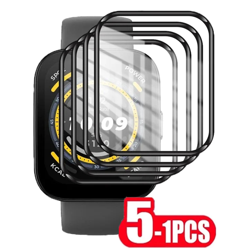 1-5Pcs Screen Protector For Am - Amazfit Smartwatch Accessories incelemesi ve fiyatı