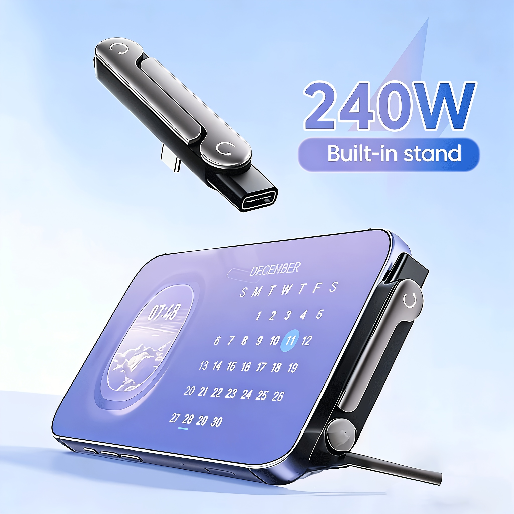 2Pcs 90° Angled 240W Fast Char - Magnetic Charging Stand incelemesi ve fiyatı