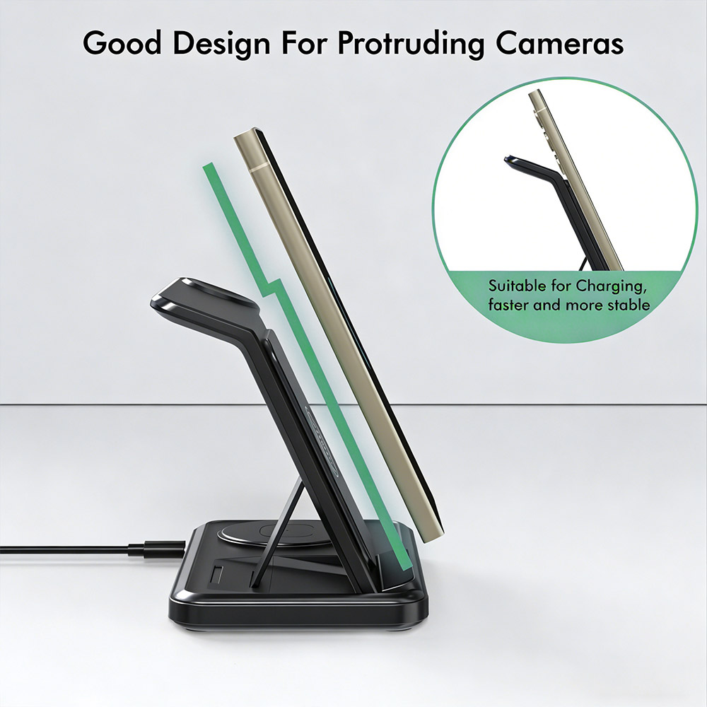 3 in 1 Wireless Charger Stand  - Smartwatch Ac incelemesi ve fiyatı