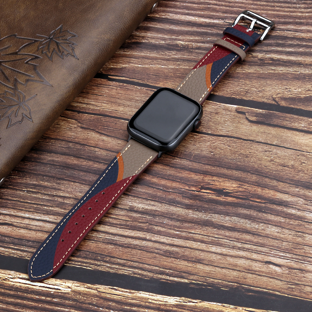 Genuine Leather Strap for Appl - Smartwatch Accessories Shop incelemesi ve fiyatı
