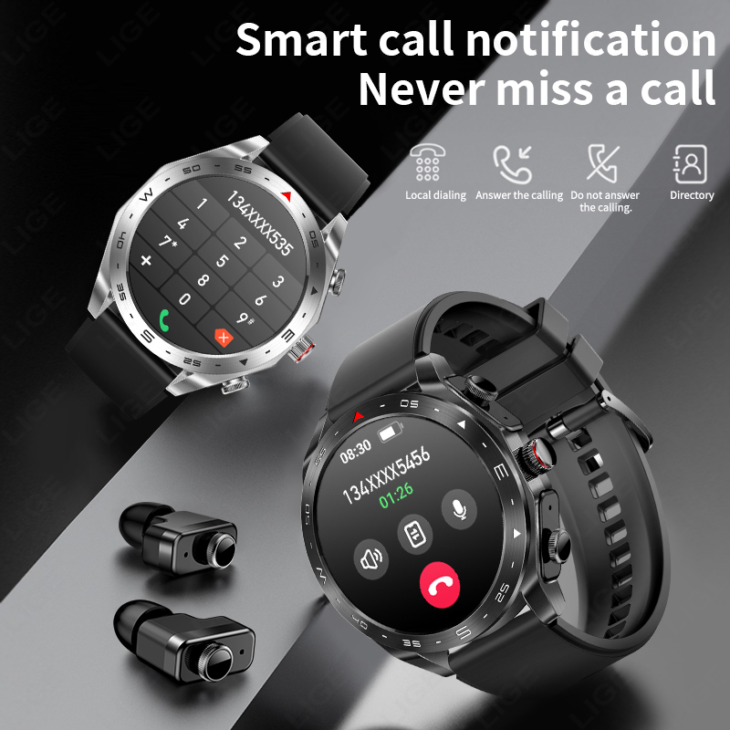 LIGE With Earbuds Bluetooth He - Smartwatch Headset incelemesi ve fiyatı