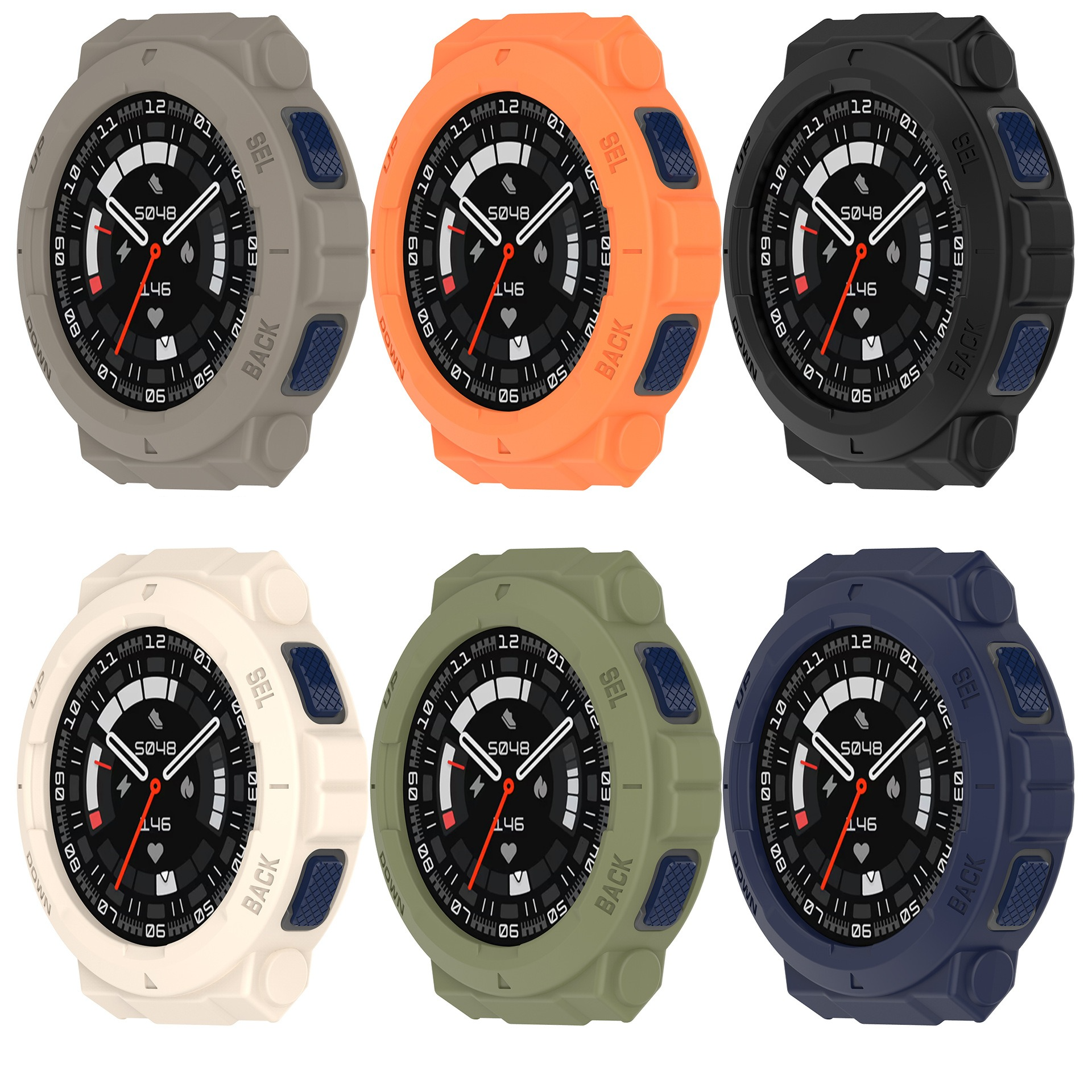 Silicone case For Amazfit Acti - Amazfit Smartwatch Accessories incelemesi ve fiyatı