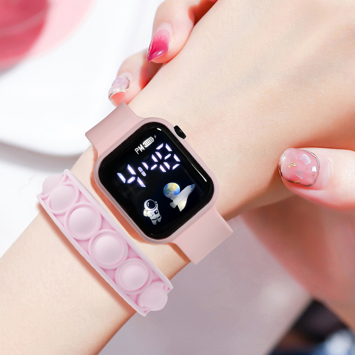 2PCS Children's Smart Watch Br - Smartwatch Icon incelemesi ve fiyatı