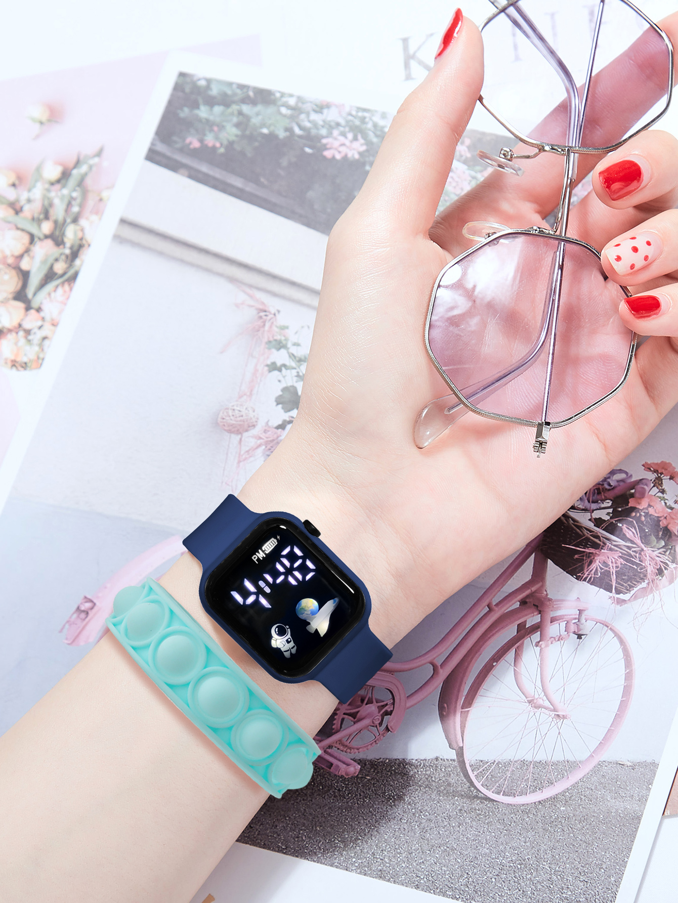 2PCS Children's Smart Watch Br - Smartwatch Icon incelemesi ve fiyatı